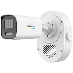 HIKVISION DS-2CE13DF0T-LXTS Cámara Bala TURBOHD / 2 Megapixel 1080p / ColorVu 24/7 / Luz Dual 40 m (131.2 ft) / Audio Bidireccional / Disuasión Activa / IP67