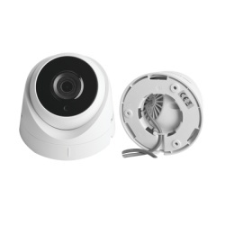 HIKVISION DS-2CE56F1T-IT3 Turret TURBOHD 3 Megapixel / Gran Angular 84Âº / Lente 2.8 mm / Exterior IP66 / 40 mts IR inteligente
