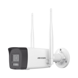 HIKVISION DS-2CV1043G2-LIDWF(B) Cámara Bala IP / 4 Megapixel / Dual Light 30 m (98.4 ft) / Wi-Fi / AcuSense / Audio Bidireccional / IP66