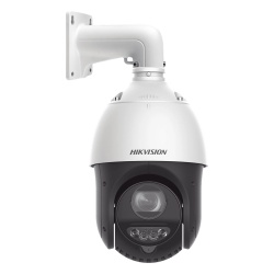 HIKVISION DS-2DE4825IWG1-E(B) Cámara PTZ IP / 8 Megapixel (4K) / Zoom Óptico 25X / IR 100 m (328.1 ft) / IP67 / PoE+ / Audio Bidireccional / AcuSense / AI-ISP