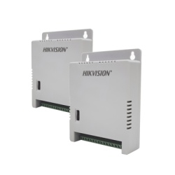 HIKVISION DS-2FA1205-C8/X2 2 Fuentes de Poder Regulada (12 Vcc / 13.5 Vcc / 15 Vcc) para 16 Camaras / 1 Amp por Salida / Voltaje de Entrada 90 - 130 VCA / Soporta 4K / Modo para Largas Distancias