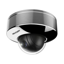 HIKVISION DS-2XE6145G0-HS/304 Domo IP 4 Megapixel / Lente 2.8 mm / H.265+ / Anticorrosivo / Exterior IP67 / WF-2 / NEMA 4X / 15 mts IR / WDR 120 dB / ONVIF / PoE / Micro SD