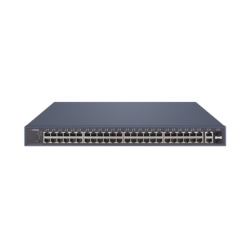 HIKVISION DS-3E1552P-SI Switch PoE+ / Administrable / 48 Puertos 1000 Mbps PoE+ / 2 Puertos 1000 Mbps Uplink / 2 Puertos SFP / 470 Watts