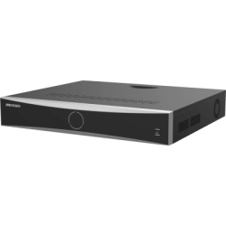 HIKVISION DS-7732NXI-K4(E) [Acusearch] NVR 12 Megapixel (4K) / 32 canales IP / AcuSense (Evita Falsas Alarmas) / Reconocimiento Facial / 4 Bahias de Disco Duro / HDMI en 4K / Alarmas I/O