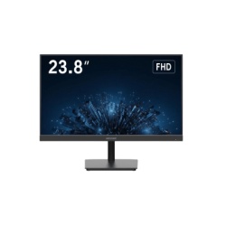 HIKVISION DS-D5224F2-1V1S/B Monitor LED / Full HD 1920x1080 / 23.8" / E-LED Backlight / HDMI-VGA-BNC / VESA 75x75 / Operación 24/7 / 250 cd/m²