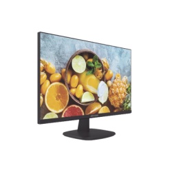 HIKVISION DS-D5227U3-1P0 Monitor LED 4K de 27" / Ideal para CCTV Oficina y Hogar / Entrada HDMI-DP / Montaje VESA (100 X 100) / Uso 24/7 / Backlight E-LED / Ultra Delgado