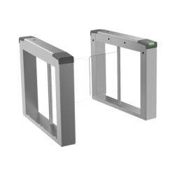 HIKVISION DS-K3B211LX-LR Torniquete Swing / Carril 65 cm / 90 cm / Exterior / Acero Inoxidable SUS304 / Motor Brushless / 3,000,000 Ciclos / 4 Pares IR Anti-Tailgating