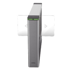 HIKVISION DS-K3B501SX-M/M-DP90 Torniquete Swing CENTRAL para Ampliar Numero de Carriles / Incluye Panel y Lectores de Tarjeta / TCP/IP Administrable por iVMS-4200 (Requiere Torniquete Izquierdo) / Carril de 90 cms / 6,000,000 MCBF / 12 Pares de IR