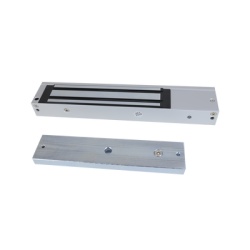 HIKVISION DS-K4H255S Chapa Magnetica de 600 Lbs (272 Kg) / Montaje en Puerta Normal / Certificado CE / Uso en Interior / Magnetismo Anti-residual
