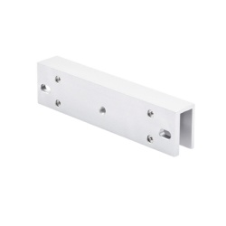 HIKVISION DS-K4H258-U Montaje en "U" para Instalacion de Chapa Magnetica DS-K4H258S en Puerta de Cristal (Vidrio)