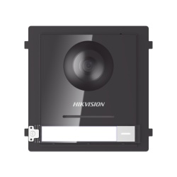 HIKVISION DS-KD8003-IME1(B) Frente de calle IP 2 Megapixel para Videoportero Modular / PoE / Angulo 146Â° / Ultra Baja Iluminacion / Exterior IP65 / WDR 120 dB