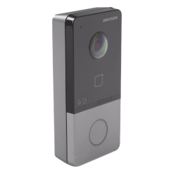 HIKVISION DS-KV6113-PE1(C) Videoportero IP / 2 MP / PoE 802.3af / IP65 / IR 2.5m / 129°H / -40°C a 53°C / Mifare / 1 Relay