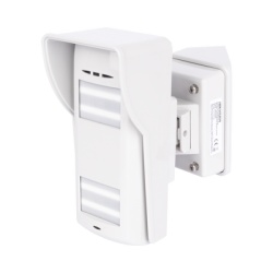 HIKVISION DS-PD2-T12P-WEL/WA Detector Dual-Tech Inalámbrico para Exterior / Microondas + 2 PIR / Inmunidad Mascotas 35 kg / Montaje Ajustable ±45° / Cobertura 90° con Adaptador / 2 Baterías Litio 3V 4700 mAh