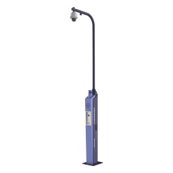 HIKVISION DS-PEA3M-21H Estación de Pánico con Videollamada / Cámara 2 Megapixel / Sirena 110 dB / Alarma Visual RGB / IP65 / Switch 8 Puertos / Captación de Voz 5 m (16.4 ft)