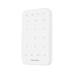 HIKVISION DS-PK1-E-WB (AX PRO) Teclado Inalambrico para Armado y Desarmado / Funciones de Automatizacion para control de Relevadores