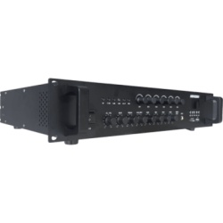 HIKVISION DS-QAEKITMIC-240 Kit Amplificador Audio / 240W / 6 Canales / Bluetooth USB SD / Salidas 70V 100V / Micrófono Tipo Cuello de Ganso - Img 2