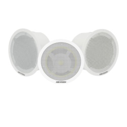 HIKVISION DS-QAZ-KIT203-BS Kit de Altavoces IP / Voceo en Tiempo Real / Bluetooth / PoE+ / Memoria 4 GB / 2 Bocinas Secundarias 8 Ohms