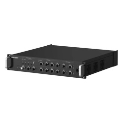 HIKVISION DS-QAZ1A1000G1-VB4 Amplificador de Red / 4 Zonas 250W / Salida 100V/70V / Bluetooth 5.0 / Entrada de Alarma / Síntesis de Voz TTS