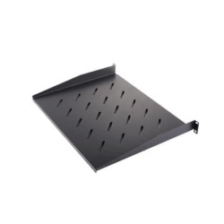HIKVISION DS-XSPB04-S/B Charola para Soportar Equipos en Rack de 19" / Profundidad de 35 CM / Color Negro / 1 U Rack