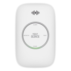 HIKVISION HF-GN110 Detector de Gas Natural / CH4 Metano / Rango 0-25% LEL / Alarma 70-115 dB a 1 m / Salida para Válvula y Ventilador / IP30