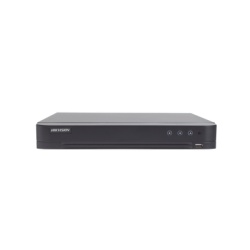 HIKVISION IDS-7204HQHI-M1/S(C) DVR 4 Canales TurboHD + 2 Canales IP / 5 Megapixel Lite - 3K Lite / Acusense (Evista falsas alarmas) / Audio por Coaxitron / 1 Bahia de Disco Duro / Salida de Video en F