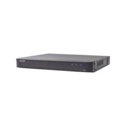HIKVISION IDS-7216HQHI-M1/S/H(C) DVR 16 Canales TurboHD + 8 Canales IP / 4 Megapixel / Acusense (Evita Falsas Alarmas) / Audio por Coaxitron / Salidas de Video VGA y HDMI Independientes / 1 Bahia de D