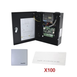 HIKVISION KIT-UHFSTICKER-01 Kit Control de Acceso Vehicular / 10,000 Tarjetas / 50,000 Eventos / TCP-IP / Wiegand / 12 VDC / 285x237x69 mm (11.2x9.3x2.7 in)