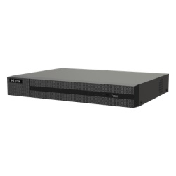 HiLook by HIKVISION DVR-216U-M1/T DVR 16 Canales TurboHD + 16 Canales IP / 8 Megapixel (4K) / Audio Bidireccional / ACUSENSE Lite / 1 Bahia de Disco Duro / H.265+ / Salida en Full HD