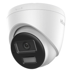 HiLook by HIKVISION IPC-T220HA-LUC [Dual Light] Turret IP de 2 Megapixel / Lente 2.8 mm / Angulo de vision 101° / 20 mts IR + 15 mts Luz Blanca / Microfono Integrado / ACUSENSE Lite / Exterior IP67
