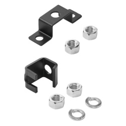 HOFFMAN LCK Kit de Soporte a Techo Para Charola Tipo Escalerilla de Acero Color Negro