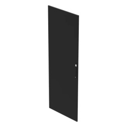 HOFFMAN PDS207B Puerta Solida para ProLine V/D / 2000x700 mm (78.7x27.6 in) / Acero Negro RAL 9005 / cUL Listed / EIA RS-310-D