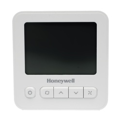 HONEYWELL BMS WS8B4WB/U Controlador de temperatura de pared para fan coil de 2 o 4 tubos salida on/off para valvula control de ventilador manual o automatico