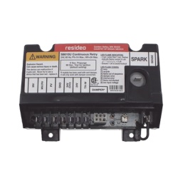 HONEYWELL HOME RESIDEO S8610U3009/U Módulo de encendido intermitente / Piloto universal / DIP configurable / Reintento continuo / Gas natural o LP / 24 Vca