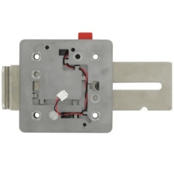 HONEYWELL HOME RESIDEO SC112 Kit de Proteccion para Ojo de Cerradura SC112 / Compatible con Detectores de Vibracion Sismica SC Series / Placa Base y Cubierta de Acero / Instalacion en Puertas de Boved