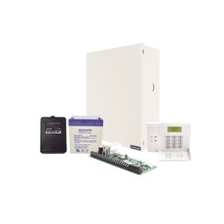 HONEYWELL HOME RESIDEO VISTA48/6148TB Panel de alarma híbrido / 48 zonas / 3 particiones / teclado de mensaje fijo 6148SP / transformador 16 Vca