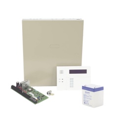 HONEYWELL HOME RESIDEO VISTA48LANB/6160RF Panel de alarma híbrido / hasta 48 zonas (8 cableadas + 40 inalámbricas) / 3 particiones / AlarmNet IP y 4G / kit con teclado 6160RF