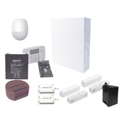 HONEYWELL VISTA48ECO1PM Kit de panel de alarma hibrido de 48 zonas con receptor inalambrico sensores incluidos y control inteligente de un circuito electrico