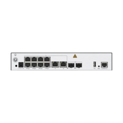 HUAWEI AC650-128AP Controladora de Puntos de Acceso / 10 puertos 10/100/1000 Mbps / 2 puertos 10GE SFP+ / Hotspot 2.0 / Roaming Capa 2 y 3 / Rendimiento 10 Gbps / Soporta 128 APs / Hasta 1024 Clientes