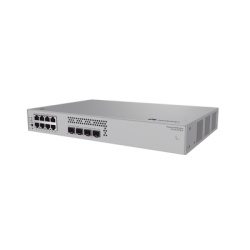 HUAWEI S310S-8P4JX Switch de Acceso Gigabit Administrable PoE Capa 2+ / 8 puertos 10/100/1000 Mbps (PoE) / 2 Puertos 2.5GE SFP + 2 Puertos 10GE SFP+ Uplink / ERPS / Rutas Estaticas / PoE Perpetuo / 12