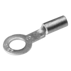 HUBBELL BURNDY HUB-T14-10 Zapata Terminal de Ojillo para Tornillo 3/16" (5 mm) y Cable Calibre 16-14 AWG.