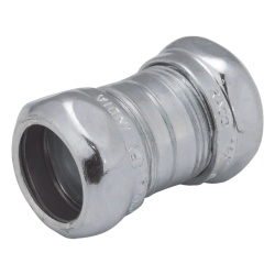 HUBBELL HUB-2922 Cople Compresion de Acero Galvanizado para Pared Delgada de 1/2".