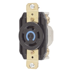 HUBBELL HUB-HBL-2720 Receptaculo con Bloqueo de Media Vuelta Industrial 30 A 250 V CA / 3 Polos 4 Hilos / Nema L15-30R. - Img 2