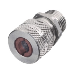 HUBBELL HUB-SHC-1024 Conector de cable de aluminio macho recto .50 - .63 " 1/2".