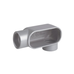HUBBELL KILLARK HUB-LL37-SA Caja Condulet Tipo LL de 1" / Aluminio libre de Cobre.
