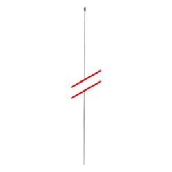 HUSTLER 4904.49 Latigo para antena RUM-150.