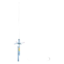 HUSTLER G6-450-5 Antena Base Fibra de Vidrio UHF de 478-484 MHz 6 dB de ganancia
