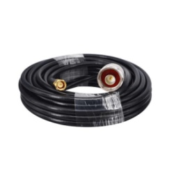 IBERNEX NX9775/C10 Cable Coaxial 10 Metros / Baja Perdida / Diametro 5 mm / Impedancia 50 ? / Apantallamiento >90dB / Operacion 5-3000 MHz / Conectores N y SMA Macho / Compatible NX9775 NX9776 NX9783