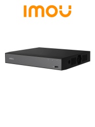 IMOU NVR-N118-8P-8A0E-N - NVR de 18 Canales / 8 Canales PoE/ H.265/ Audio Bidireccional/ Busqueda por Metadatos/ Hasta 4K/ 1 SATA hasta 16 TB/ ONVIF