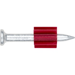 INDEX FPCL-0827 Clavo de Fijación para Concreto / Acero Cincado 3.8 mm / Longitud 25.4 mm (1") / Carga 2.7 kN / Caja 100 Piezas