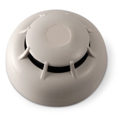 INIM ELECTRONICS ID100 Detector de Humo Optico Convencional | Serie IRIS | Tecnologia Versa++ | 4 Sensibilidades Programables 0.08-0.15 dB/m | Compensacion de Suciedad